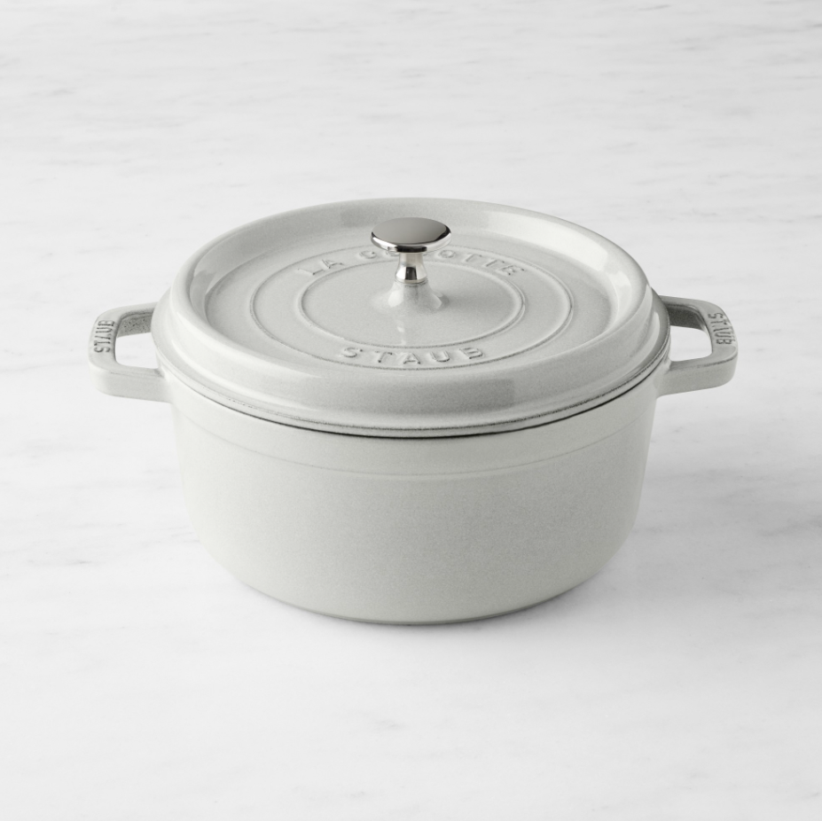 Staub Dutch Oven - 4QT White Truffle